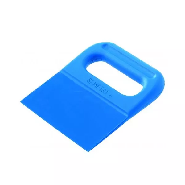 BLUE RIGID PASTA CUTTER SPATULA cm. 6.5 x 13.5