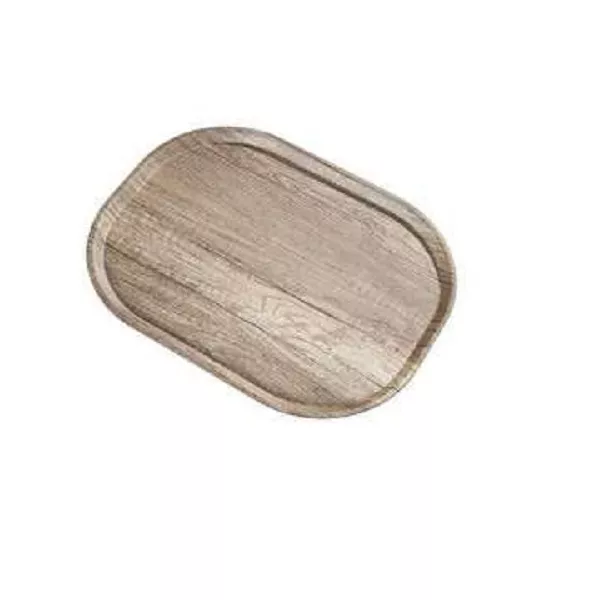 VASSOIO NATURAL LINE cm.43x33 WOOD BLONDE