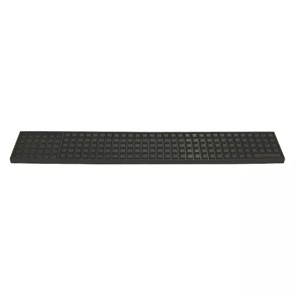 BLACK POLYETHYLENE BAR MAT cm.51x8