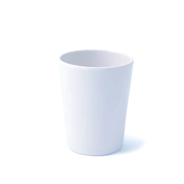 SMALL MELAMINE GLASS 130 cc, diam. 6.5x8 cm