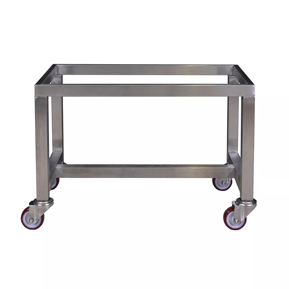 STAINLESS STEEL TROLLEY RAISED TO 50CM FOR 100 LT TANK