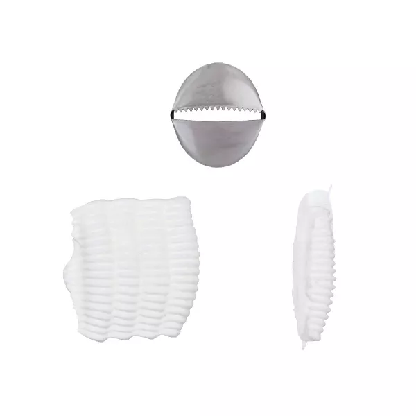 STAINLESS STEEL NOZZLE WITH FASHIONED TIP cm.1,6x0,2 2