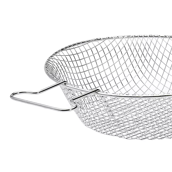 STEEL BASKET FOR FRYING PAN cm. 35 2