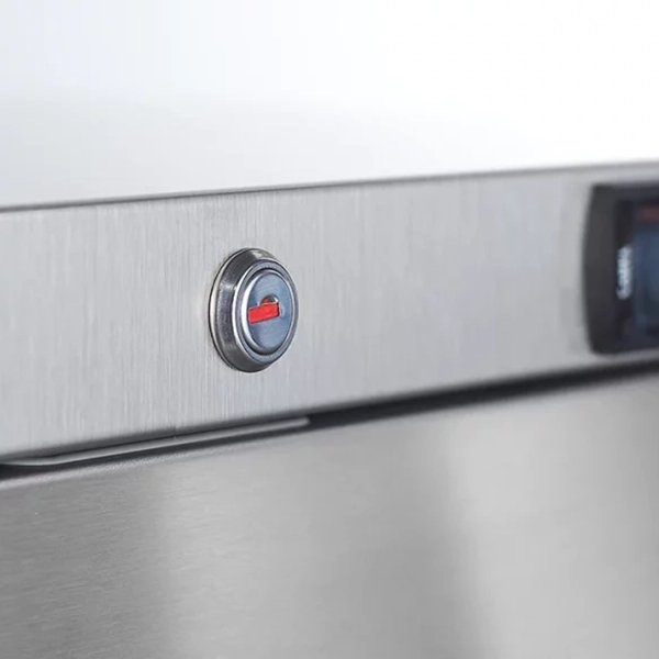 SOTTOPIAN REFRIGERATOR SERIES 150 MARECOS mod. ARV 150 CS TA PO IN STAINLESS STEEL DIMENSIONS mm.600x600x835H TEMPERATURE +1/+8°C - GAS R600A SINGLE PHASE 230V 2