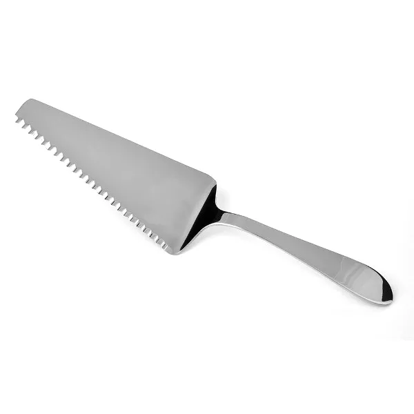 SERRATED STAINLESS STEEL PEEL FOR CAKES cm.7,2x29,5
