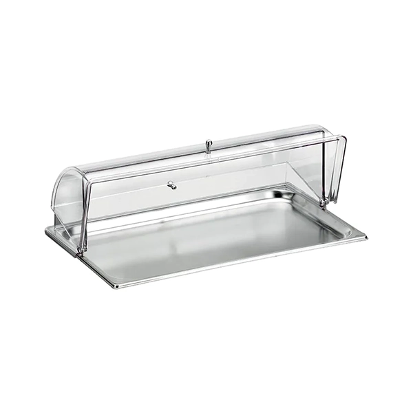 ACCESSORY REFRIGERATED TRAY PLATE GN 1/1 WITH TRANSPARENT DOME - without base - CALEIDO