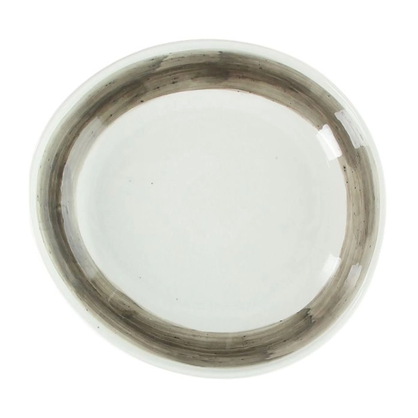 SOUP PLATE COUPE GRAY B-RUSH cm. 21