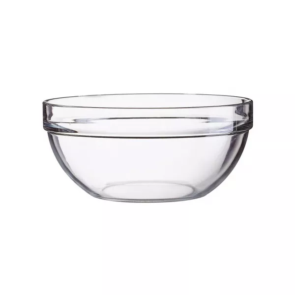 GLASS SALAD BOWL DIAMETER cm. 20