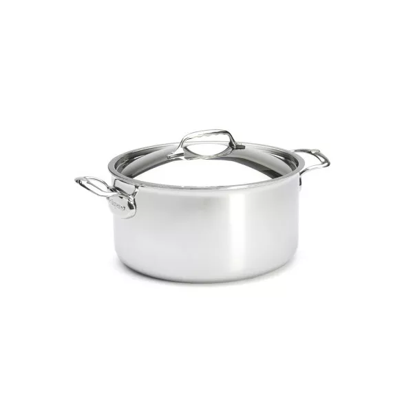 AFFINITY HIGH MULTILAYER STAINLESS STEEL CASSEROLE 2 HANDLES cm. 28x15 WITH LID