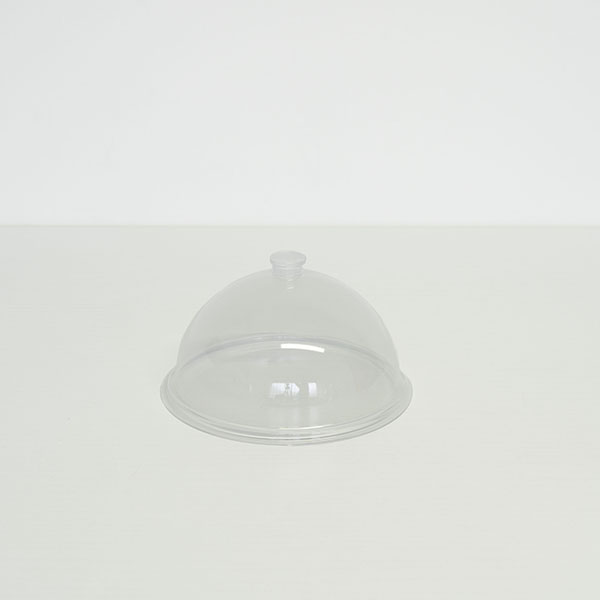 TRANSPARENT CAKE STAND BELL diam. cm. 23X13