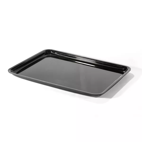 METHACRYLATE TRAY S.& S. BLACK COLOR 50x35x2 cm