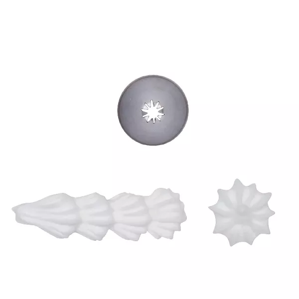 STAINLESS STEEL ROSE HOLE cm. 0.5 2