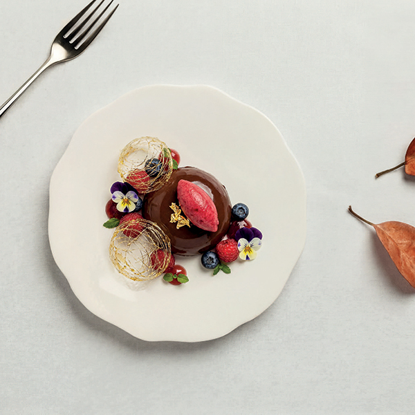 Bon China Dessert Plate AF1760 cm. 21