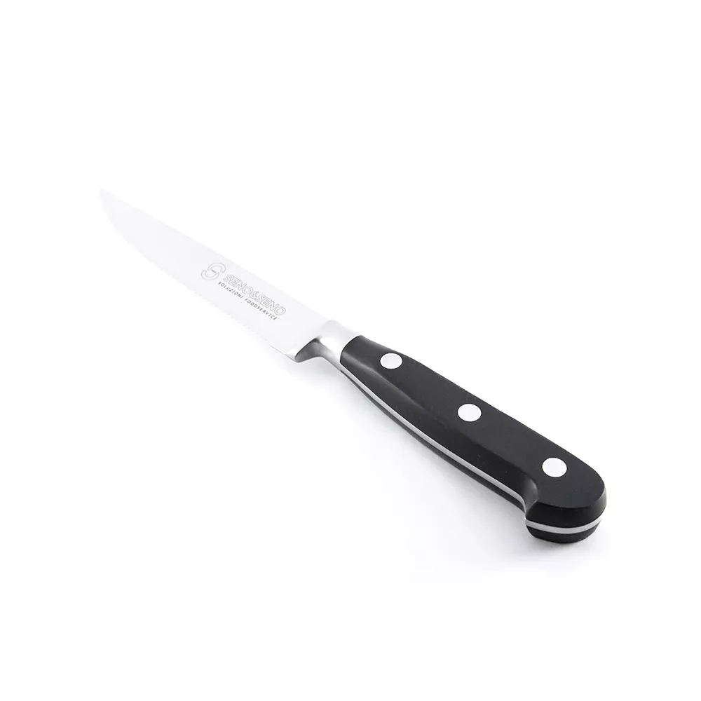 SVANERA FORGED SERRATED TABLE KNIFE cm.11,5