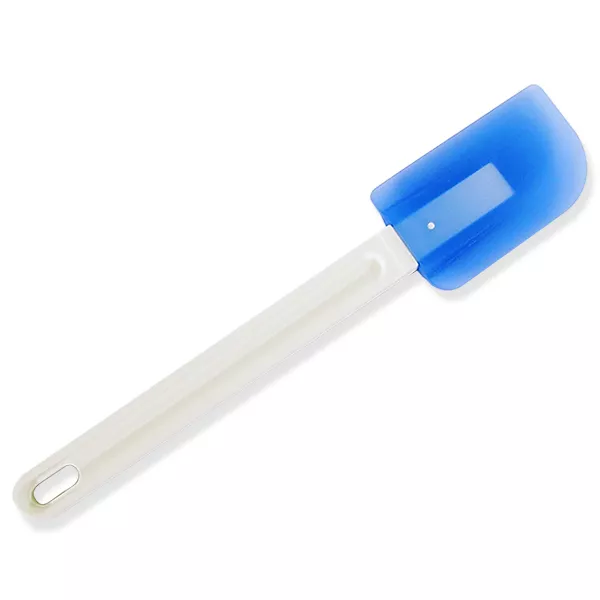 BLUE SILICONE SPATULA cm.25