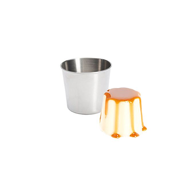 STEEL CREME CARAMEL FORM 5.5x5.1 cm