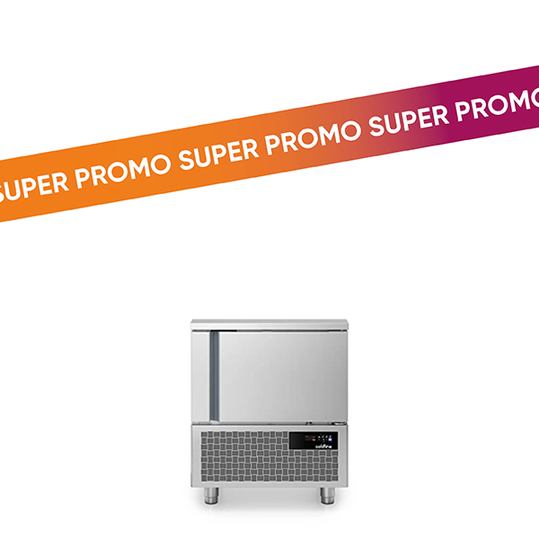 COLDLINE SMART LINE BLAST CHILLER mod. W5XG - CAPACITY 5 GN 1/1 TRAYS DIM. mm.710x700x843H - SINGLE PHASE 230V POWER 795W GAS R290