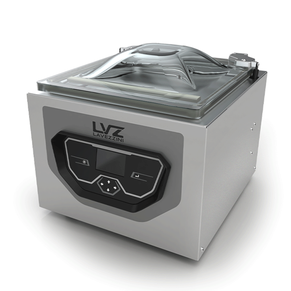 COUNTER-TOP CHAMBER VACUUM PACKAGING MACHINE 35cm bar LAVEZZINI LAX 350 cm.46x52x42H - SINGLE-PHASE 220V kW 1.0