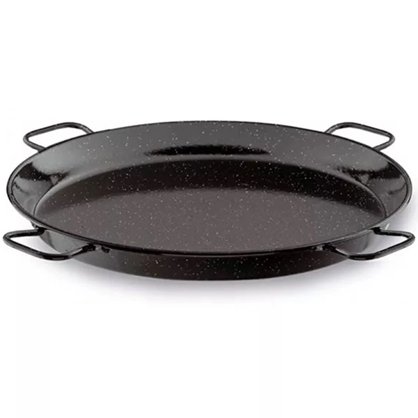 PAELLA PAN IN ENAMELLED IRON diameter cm.90 for 50 portion