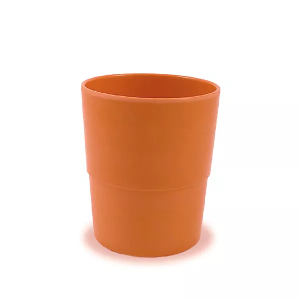 MELAMINE GLASS T219 ORANGE ml.200