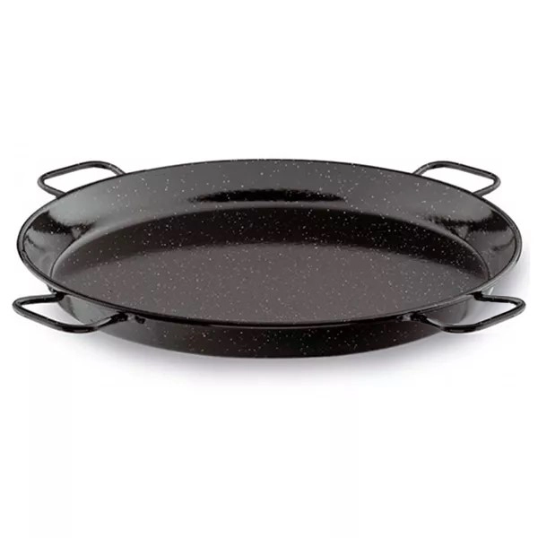 PAELLA PAN IN ENAMELLED IRON diameter cm.80 for 40 portion