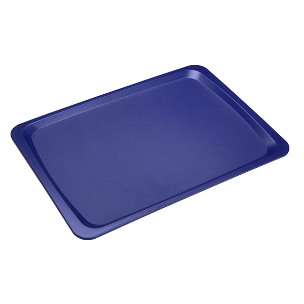 EURONORM FAST FOOD TRAY IN POLYPROPYLENE, BLUE colour, 53x37 cm, code PREUB