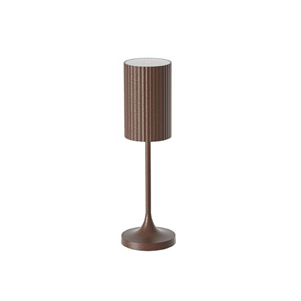 SKIRT CORTEN TABLE LAMP cm. 6x20h