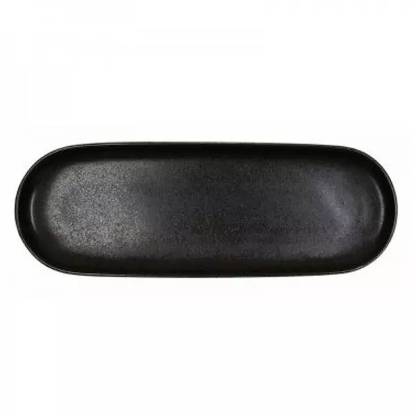 RECTANGULAR PLATE RUST LINE BRONZE cm. 38x13